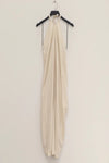 BASERANGE halterneck jumpsuit JUMA-WS-SP24 undyed